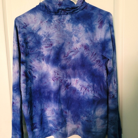 NWT Women's Juicy Couture Women's Nirvana Studio Zip Hoodie Tie Dye MEDIUM - Picture 6 of 6